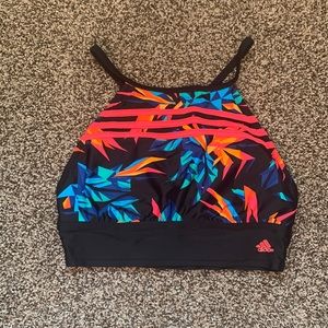 Adidas high neck bikini top